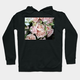 Paris Pink Valentine's Day Roses Hoodie